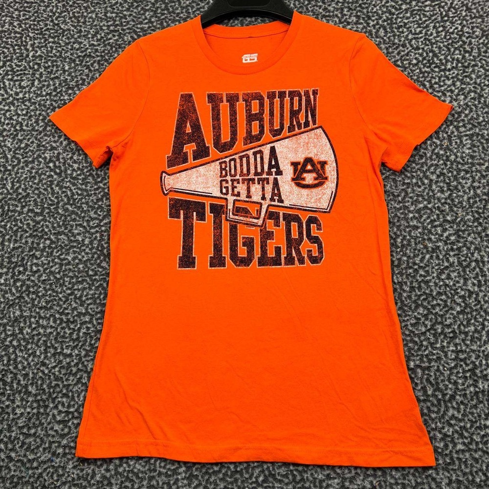 Auburn Tigers Shirt Youth Extra Large Genuine Stuff NCAA Short Sleeve Cotton XL